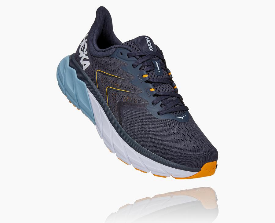 Hoka One One Yürüyüş Ayakkabısı Erkek Lacivert - Arahi 5 - EI1826957